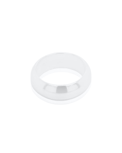 Sterling Silver Rounded Band Ring 7mm (R-1140-7)
