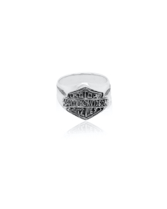 Sterling Silver Men's Ring (R-HDL212)
