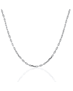 Sterling Silver Rolo Marina DC Chain 2mm (RM60)