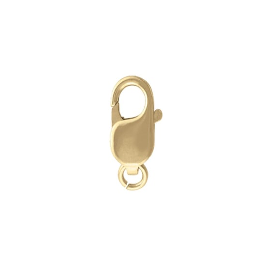 14k Yellow Gold Finding Lobster Clasp 18.1mm x 9mm (LC-8-14K-Y)
