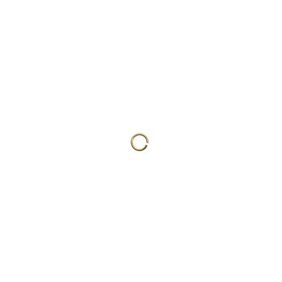 10K Yellow Gold Finding Jump Ring 1mm x 2.6mm (JR-2-Y-10K)