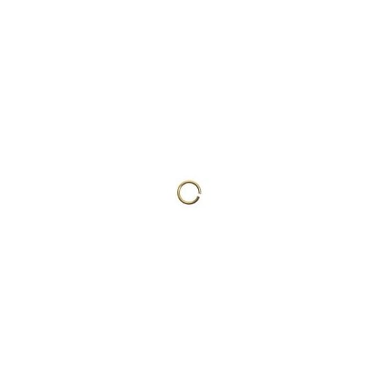 14K Yellow Gold Finding Jump RIng 1mm x 3mm (JR-3-Y-14k)