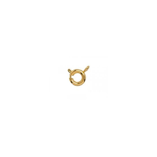 10K Yellow Gold Spring Ring Finding 5mm (SR-1-Y-10K)