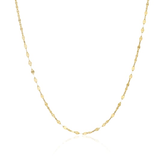 10K Yellow Gold Fancy Buckle Chain 1.8mm (BUC-035-10)