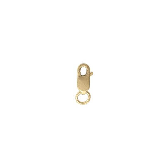 10k Yellow Gold Finding Lobster Clasp 8.3mm X 3.2mm (LC-0-10K-Y)