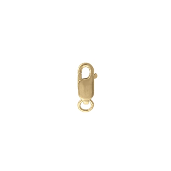 10k Yellow Gold Finding Lobster Clasp 9.7mm x 3.8mm (LC-1-10K-Y)