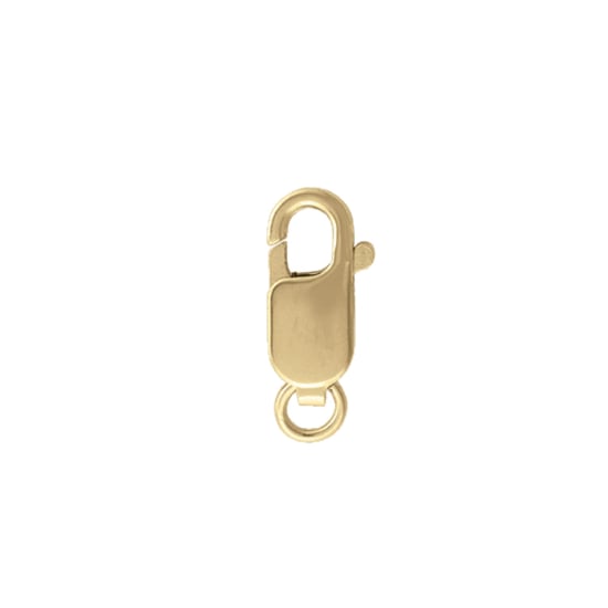 10k Yellow Gold Finding Lobster Clasp 16mm x 6.2mm (LC-4-10K-Y)