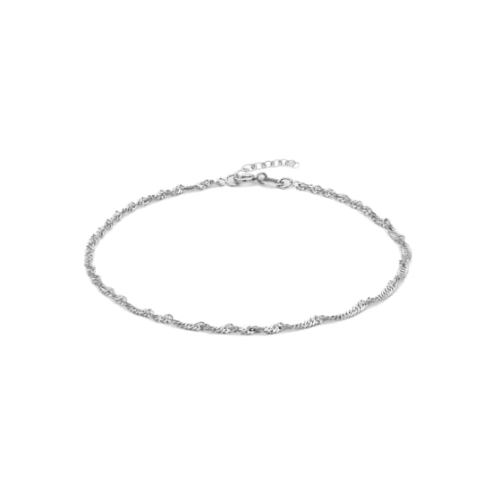 Sterling Siver Plain Anklet Singapore 2.3mm (ANK-1083)