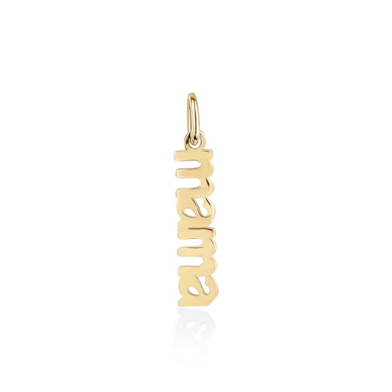 10K Yellow Gold "mama" Pendant (GP-10-1002)