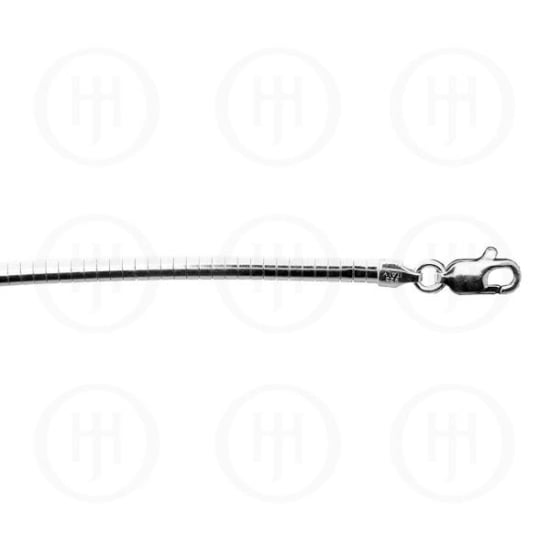 Sterling Siver Fancy Chain Omega 01 (OMEGA-F3) 3.0mm