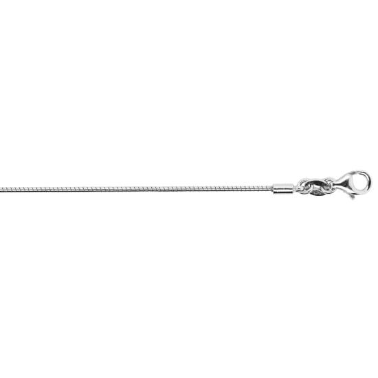 Sterling Siver Fancy Chain Omega Round 01 (OMEGAR125) 1.25mm