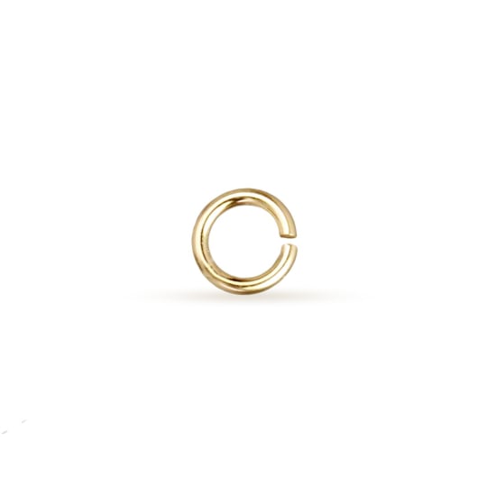10K Yellow Gold Finding Jump Ring 6mm (JR-6-10K-Y)
