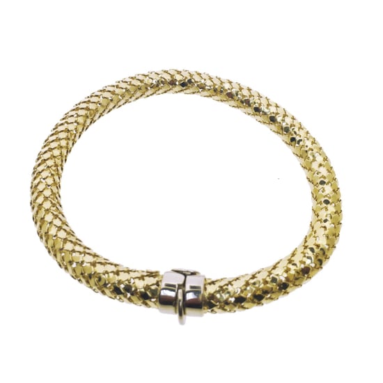 14K Yellow Gold Small Thick Bracelet (GB-1091)