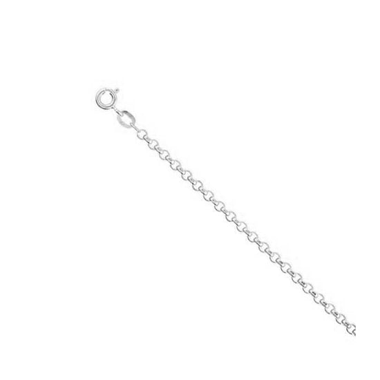Sterling Silver Basic Chain Rolo 02 Oval 1.6mm (ROLO-OV40)