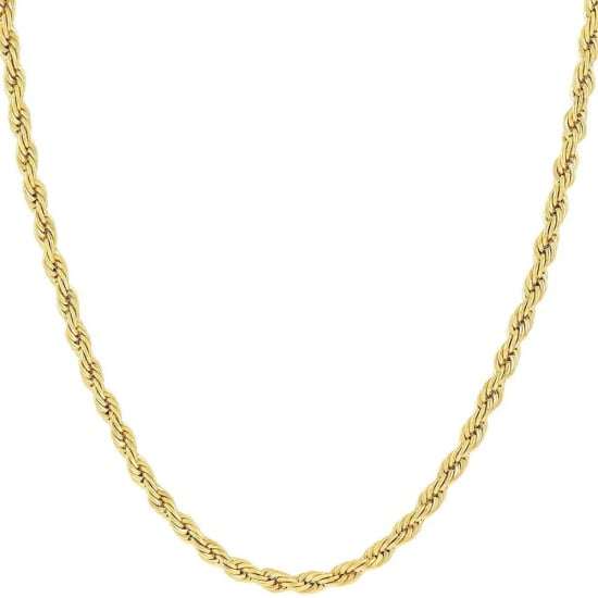 10K Yellow Gold Hollow Rope Chain 2.8mm (HROPE-060-10)