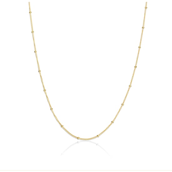 10K Yellow Gold Satellite Chain 1.7mm (SAT-024-10)