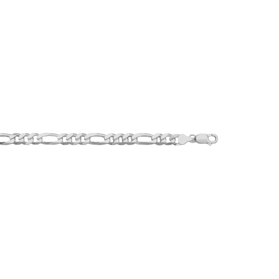 Sterling Silver Basic Chain Figaro 07 (FIG180) 6.8mm
