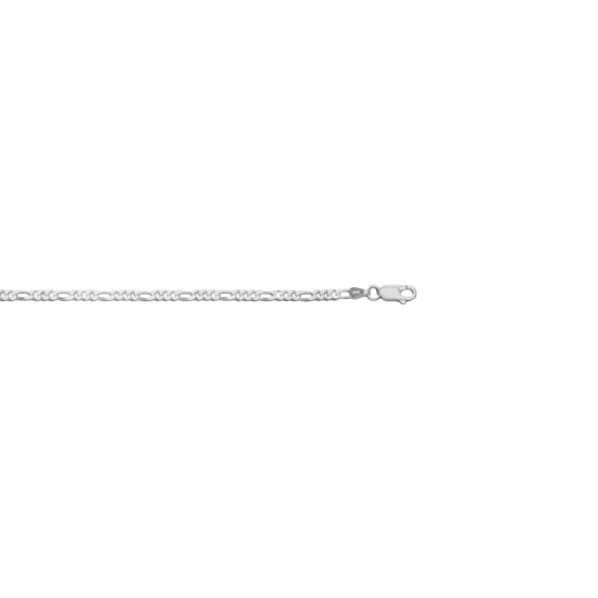 Sterling Siver Basic Chain Figaro 03 (FIG80) 3mm