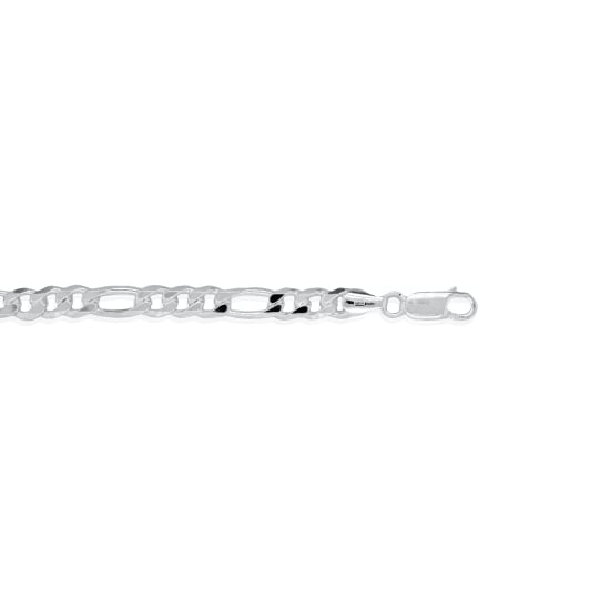 Sterling Silver Basic Chain Figaro 06 (FIG150) 5.4mm