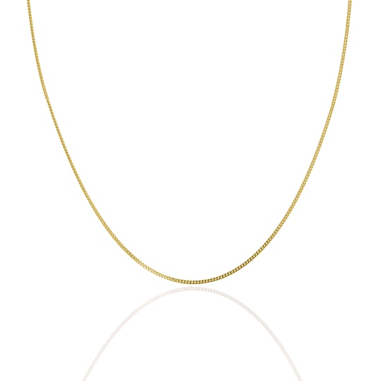 10K Yellow Gold Curb Chain 0.9mm (GD-025-10-YG)