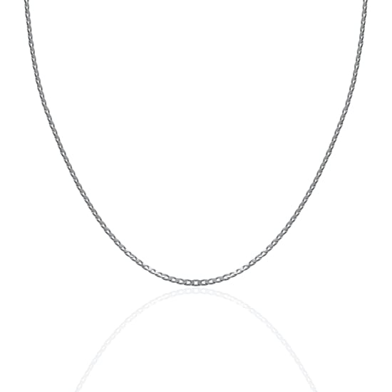 10K White Gold Curb Chain 1.5mm (GD-040-10-WG)