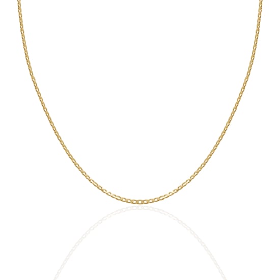 14K Yellow Gold Curb Chain 1.5mm (GD-040-14-YG)