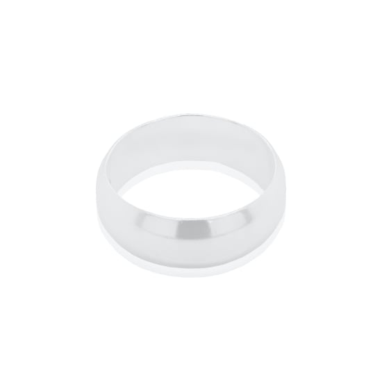 Sterling Silver Rounded Band Ring 6mm (R-1140-6)