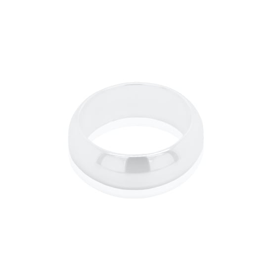 Sterling Silver Rounded Band Ring 7mm (R-1140-7)