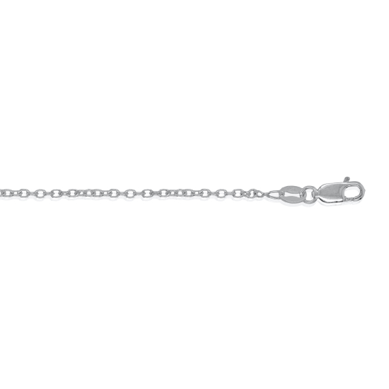 Sterling Silver Basic Chain Rolo 02 Oval 1.9mm (ROLO-OV50)