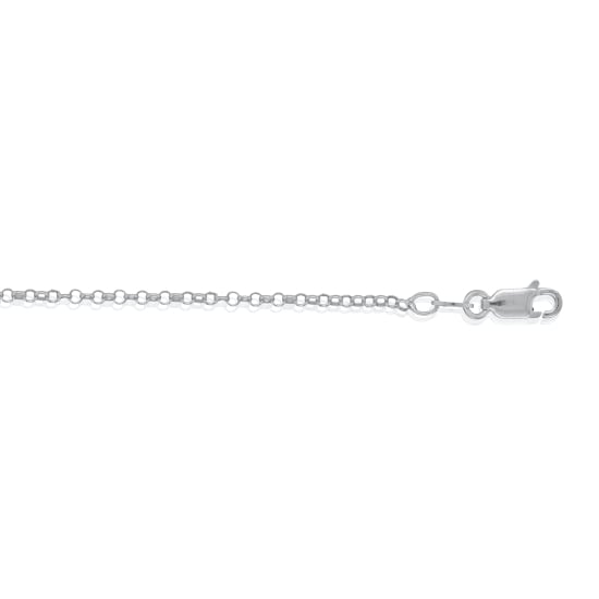 Sterling Silver Basic Chain Rolo 'Round 01 2mm (ROLO25)