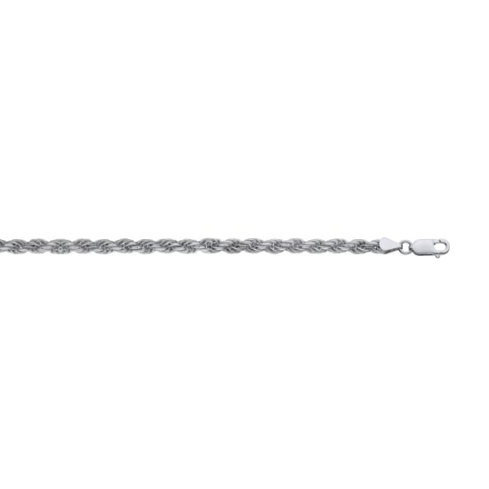 Sterling Silver Basic Chain Rope Hollow 5.2mm (HROPE-100)