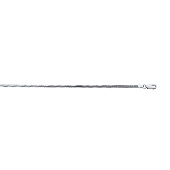Sterling Silver Basic Chain Snake 01 (SNAKE20) 0.9mm