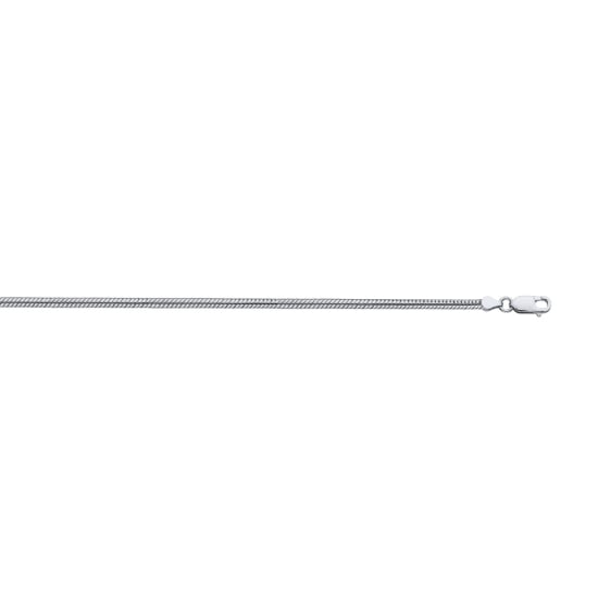 Sterling Silver Basic Chain Snake 02 (SNAKE25) 1mm