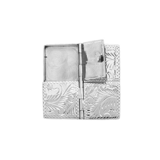 Sterling Siver Misc Pill Box (TRK-1001)