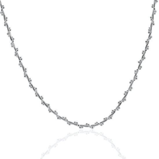 Sterling Silver Snake & Ball Chain 2.8mm (TS-3-SS)