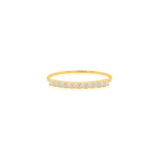 10K Yellow Gold Opal Ring (GR-10-1114)